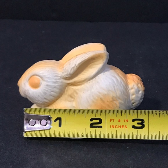Vintage Rubber Bunny Rabbit Squeaky Toy Animal Toys Plus - Picture 8 of 8